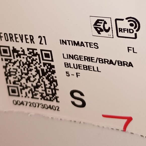 NEW Forever 21 Plunging Surplice Bralette Small 36/38 - Picture 7 of 8